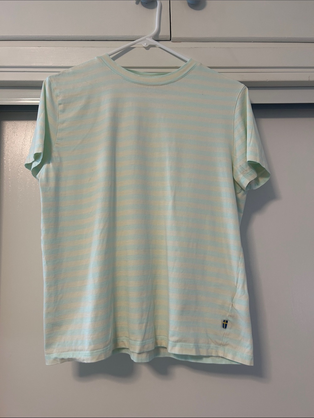 Fjallraven striped shirt